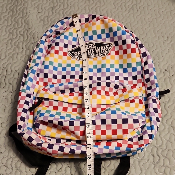 Vans Colorful Checkered Backpack - Picture 13 of 15